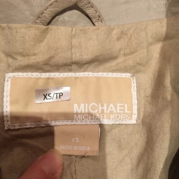 Michel kors leather jacket - Picture 2 of 5